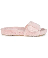 Journee Collection Women's Shadow Faux Fur Slide Slipper