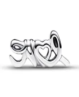 Pandora Sterling Silver Handwritten "Love" Charm