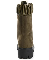 Journee Collection Women's Elinor Lace Up Lug Booties
