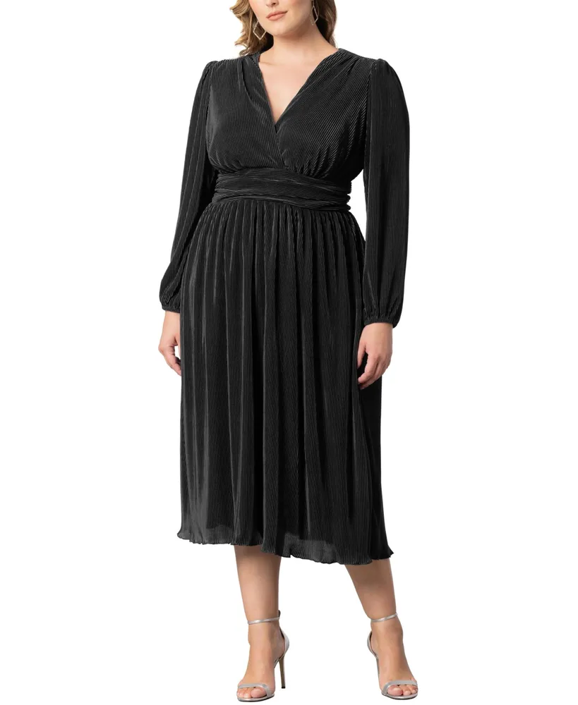 Women's Plus Size Sophie Pleated Cocktail Dress