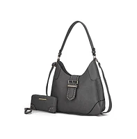 Mkf Collection Juliette Shoulder Bag with Matching Wallet by Mia K