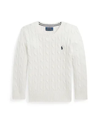 Polo Ralph Lauren Toddler and Little Boys Cable-Knit Cotton Sweater