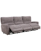 Closeout! Deklyn 106" 3-Pc. Zero Gravity Fabric Sofa with 3 Power Recliners, Created for Macy's
