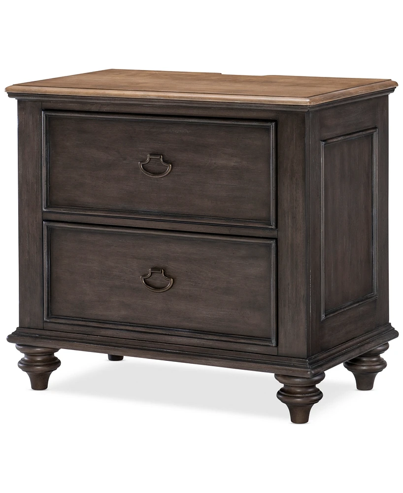 Mandeville Two Drawer Nightstand