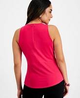 I.n.c. International Concepts Petite Twist-Front Keyhole Halter Top, Created for Macy's
