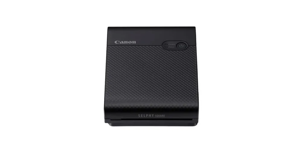 Canon Selphy Square QX10 Compact Photo Printer (Black)