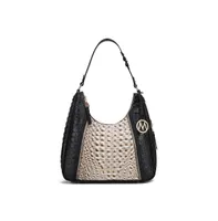 Mkf Collection Becket Faux Crocodile-Embossed Shoulder Bag by Mia K