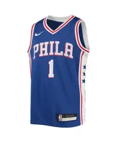 Big Boys Nike James Harden Royal Philadelphia 76ers Swingman Jersey - Icon Edition