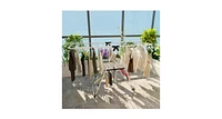 Portable Laundry Clothes Storage Drying Rack