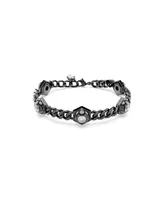 Swarovski Round Cut, White, Gold-Tone or Ruthenium Plated Numina Bracelet