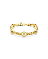 Swarovski Round Cut, White, Gold-Tone or Ruthenium Plated Numina Bracelet