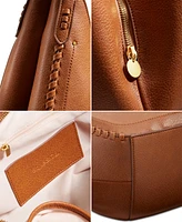 Style & Co Whip-Stitch Soft 4-Poster Tote