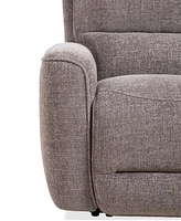 Closeout! Deklyn 129" 6-Pc. Zero Gravity Fabric Sectional with 3 Power Recliners & 2 Consoles, Created for Macy's