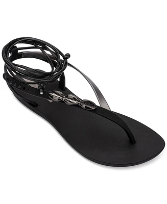 Ipanema Salty Fem Ankle-Tie Strappy Sandals