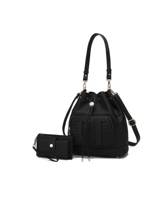 Mkf Collection Ryder Shoulder Bag with Wallet by Mia K