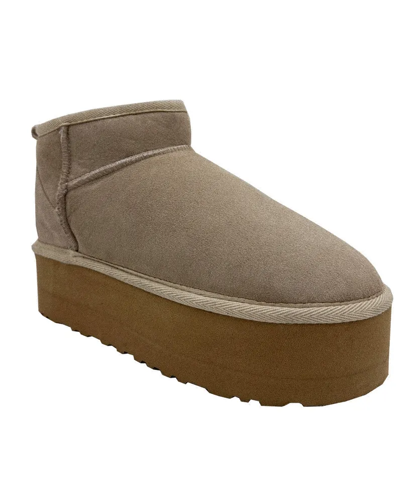 Women's Mini Sheepskin Boots