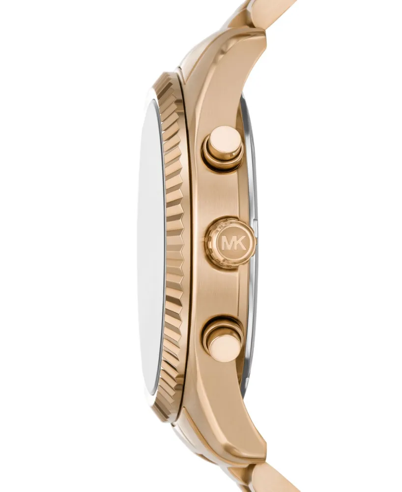 Michael Kors Men's Lexington Chronograph -Tone Stainless Steel Watch 44mm
