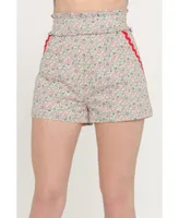 Women's Floral Print Shorts
