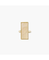 sanctuaire Sanctuary Project by Statement Rectangle Pearlescent Ring