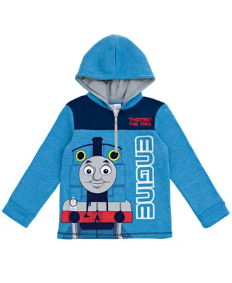 Thomas & Friends the Tank Engine Fleece Half Zip Hoodie Toddler Child Boys