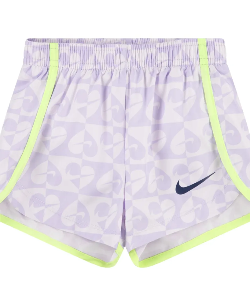 Nike Toddler Girls Dri-Fit Sweet Swoosh Short Sleeve T-shirt and Shorts Set