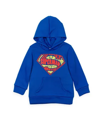 Justice League Little Boys Fleece Pullover Hoodie