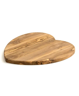 Berard 28 cm Heart Shaped Olivewood Board