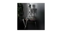 5.4 Feet Halloween Skeleton Life Size Realistic Full Body Hanging