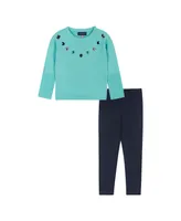 Toddler/Child Girls Rhinestone Sweater w/Legging Set