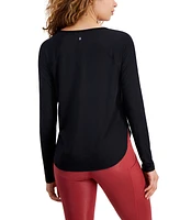 Id Ideology Women's Performance Long-Sleeve Top, Created for Macy's