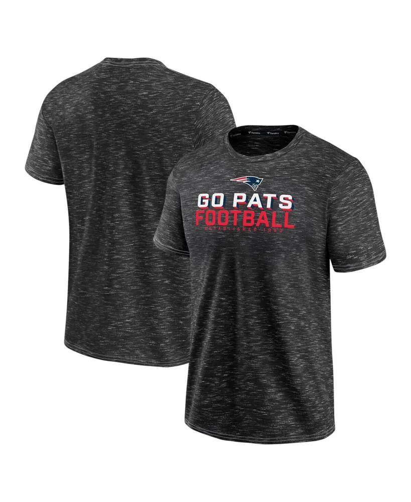 Men's Fanatics Charcoal New England Patriots Component T-shirt