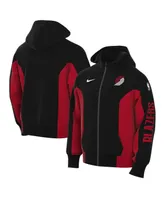 Men's Nike Black Portland Trail Blazers 2023/24 Authentic Showtime Full-Zip Hoodie