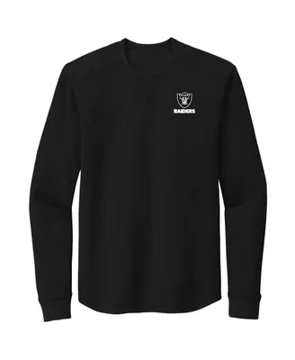 Men's Dunbrooke Black Las Vegas Raiders Cavalier Long Sleeve T-shirt