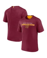 Men's Fanatics Burgundy Washington Commanders Defender Evo T-shirt