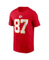 Men's Nike Travis Kelce Kansas City Chiefs Player Name and Number T-shirt