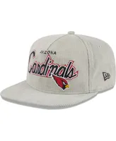 Men's New Era Gray Arizona Cardinals Super Bowl Xliii Cord Golfer Snapback Hat