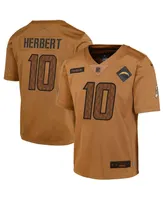 Big Boys Nike Justin Herbert Brown Los Angeles Chargers 2023 Salute To Service Limited Jersey