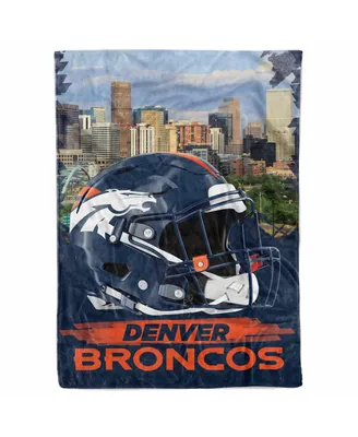 Denver Broncos 66" x 90" City Sketch Blanket