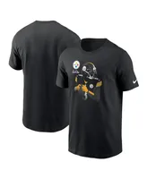 Men's Nike Kenny Pickett Black Pittsburgh Steelers Player Graphic T-shirt