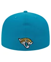 Men's New Era Teal Jacksonville Jaguars City Originals 59FIFTY Fitted Hat