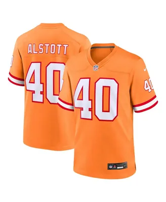 Big Boys Nike Mike Alstott Orange Tampa Bay Buccaneers Retired Player Game Jersey