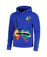 Men's and Women's Freeze Max Royal Looney Tunes Bad Tweety Pullover Hoodie