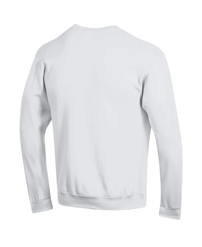 Men's Champion White Colorado Buffaloes High Motor Pullover Sweatshirt