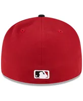 Men's New Era Red, Black Arizona Diamondbacks Home Authentic Collection On-Field Low Profile 59FIFTY Fitted Hat