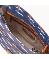 Women's Dooney & Bourke Denver Broncos Signature Small Zip Crossbody Purse