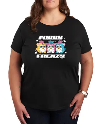 Hybrid Apparel Trendy Plus Furby Graphic T-shirt