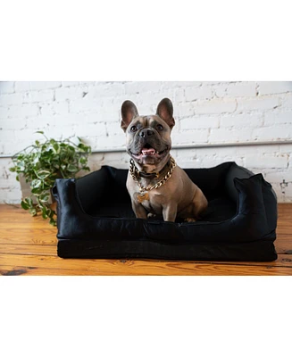 Night Mulberry Silk Dog Bed