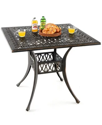 Sugift 71'' Plastic Rectangular Folding Table