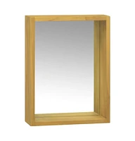 Mirror Cabinet 11.8"x3.9"x15.7" Solid Wood Teak