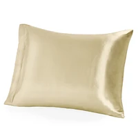 Bare Home Mulberry Silk Pillowcase, Zipper Closure Standard